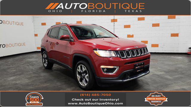 used 2021 Jeep Compass car, priced at $15,000