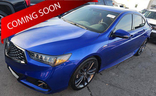 used 2020 Acura TLX car, priced at $21,100