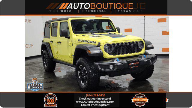 used 2024 Jeep Wrangler 4xe car, priced at $35,400