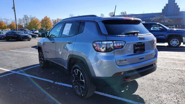 used 2021 Jeep Compass car, priced at $16,100