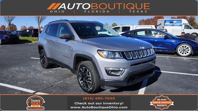 used 2021 Jeep Compass car, priced at $16,100