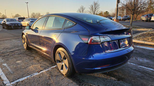 used 2023 Tesla Model 3 car, priced at $24,400