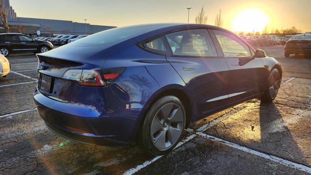 used 2023 Tesla Model 3 car, priced at $24,400