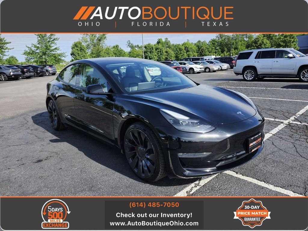 used 2022 Tesla Model 3 car, priced at $26,398