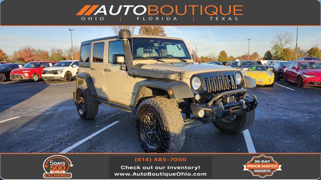 used 2018 Jeep Wrangler JK Unlimited car, priced at $17,100