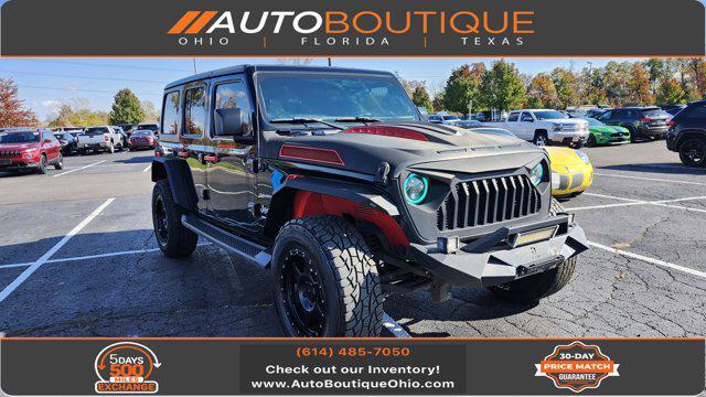 used 2018 Jeep Wrangler Unlimited car, priced at $20,500
