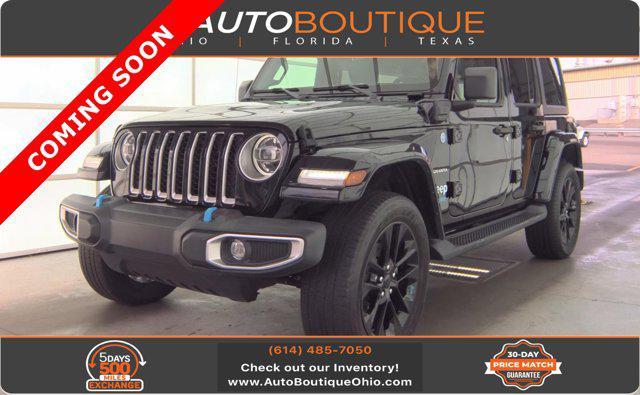 used 2022 Jeep Wrangler Unlimited 4xe car, priced at $26,545