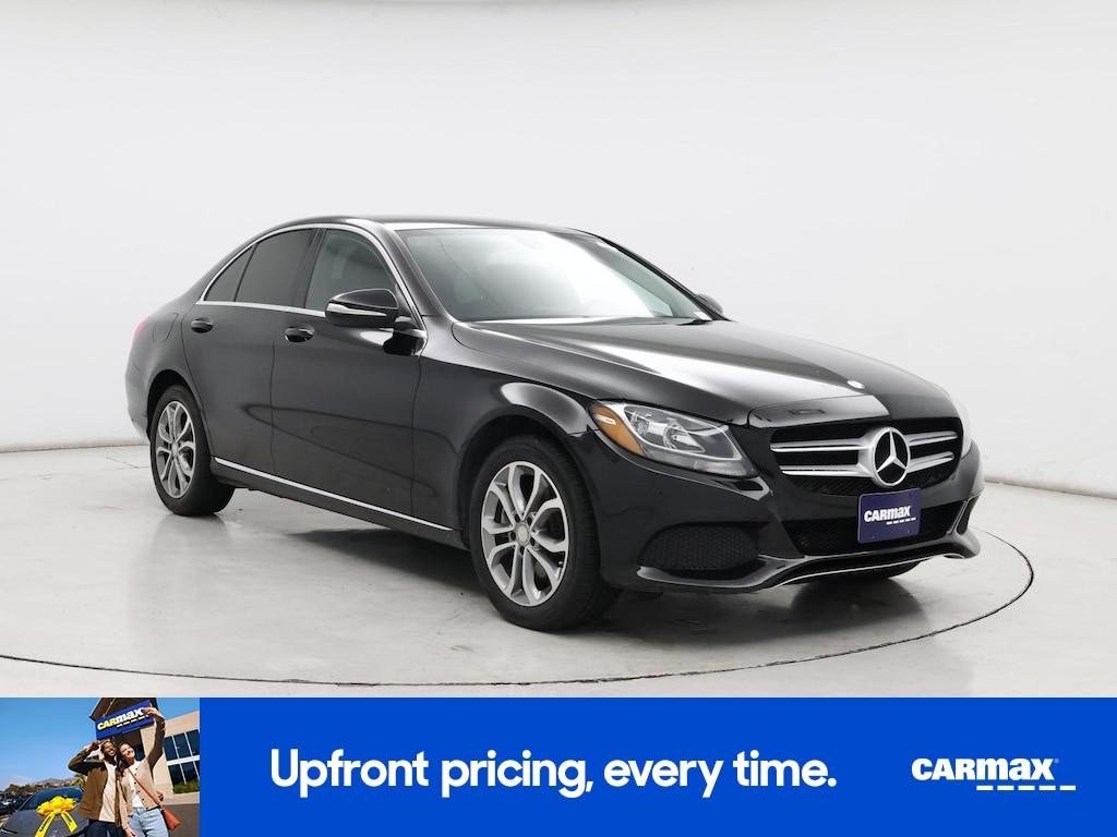 used 2015 Mercedes-Benz C-Class car, priced at $16,998