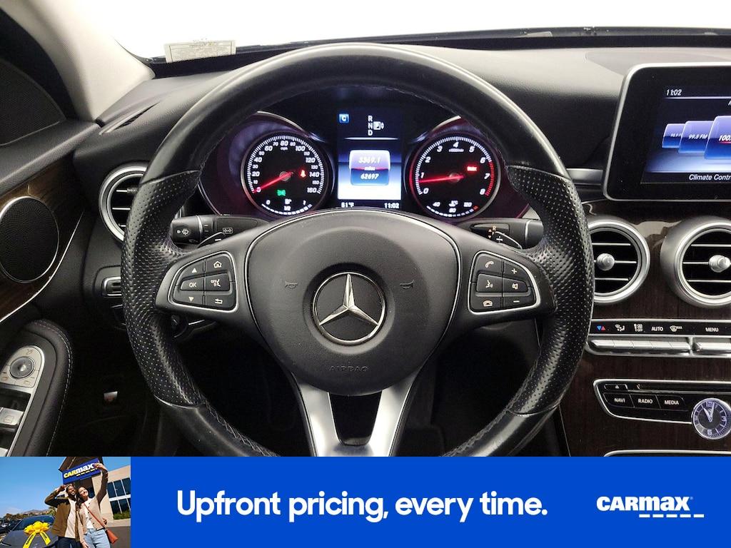used 2015 Mercedes-Benz C-Class car, priced at $16,998