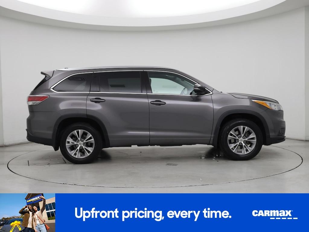 used 2015 Toyota Highlander car, priced at $19,998