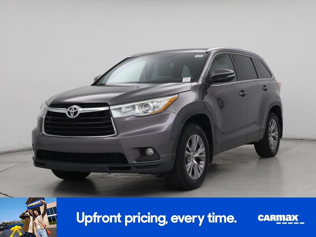 used 2015 Toyota Highlander car, priced at $19,998