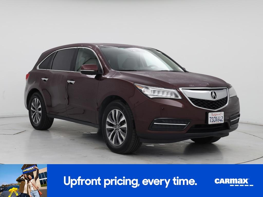 used 2016 Acura MDX car, priced at $15,998