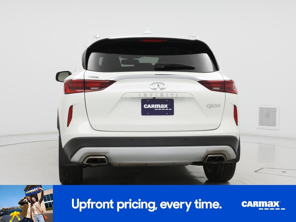 used 2022 INFINITI QX50 car, priced at $27,998