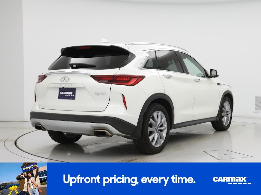 used 2022 INFINITI QX50 car, priced at $27,998