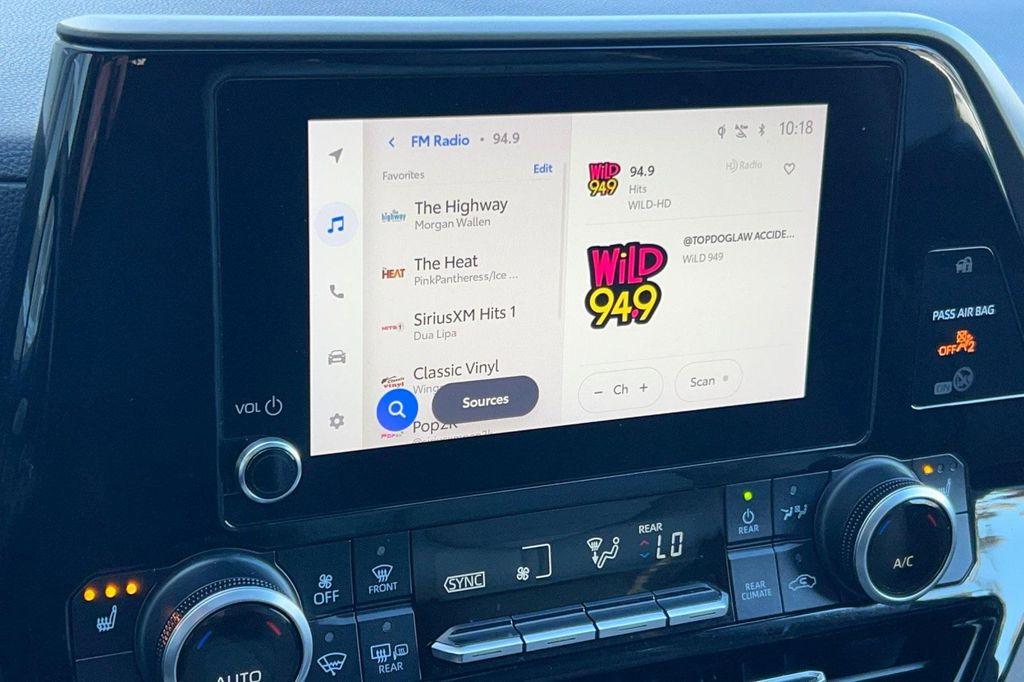 used 2023 Toyota Highlander Hybrid car, priced at $25,961