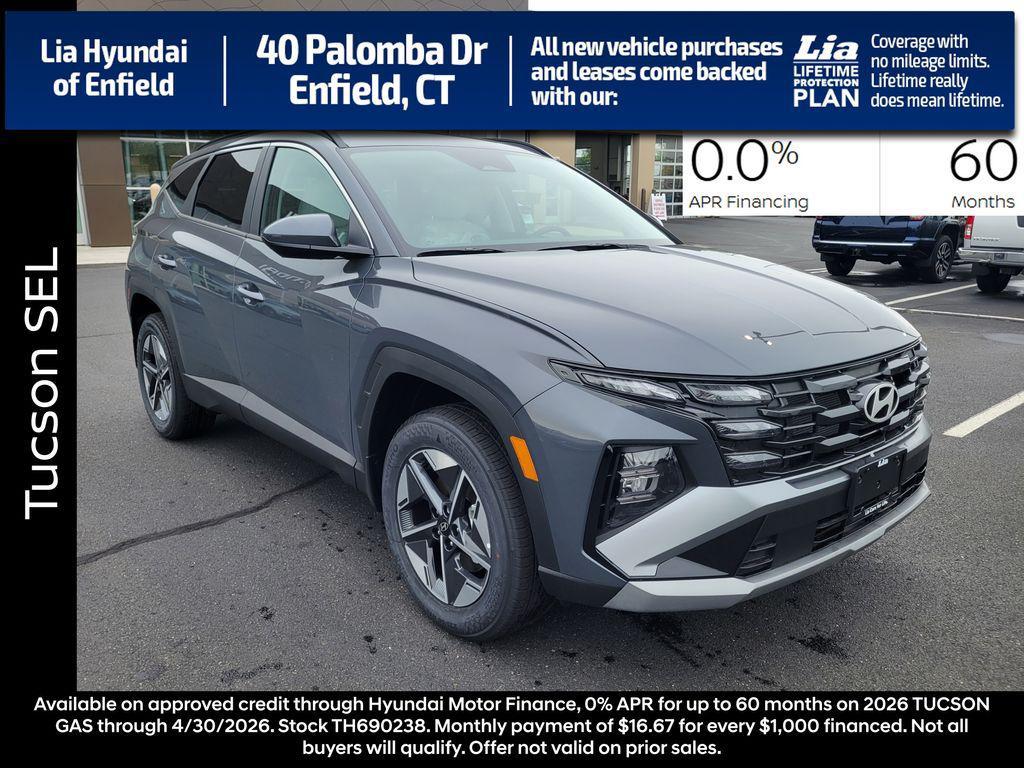 new 2026 Hyundai Tucson car, priced at $31,655