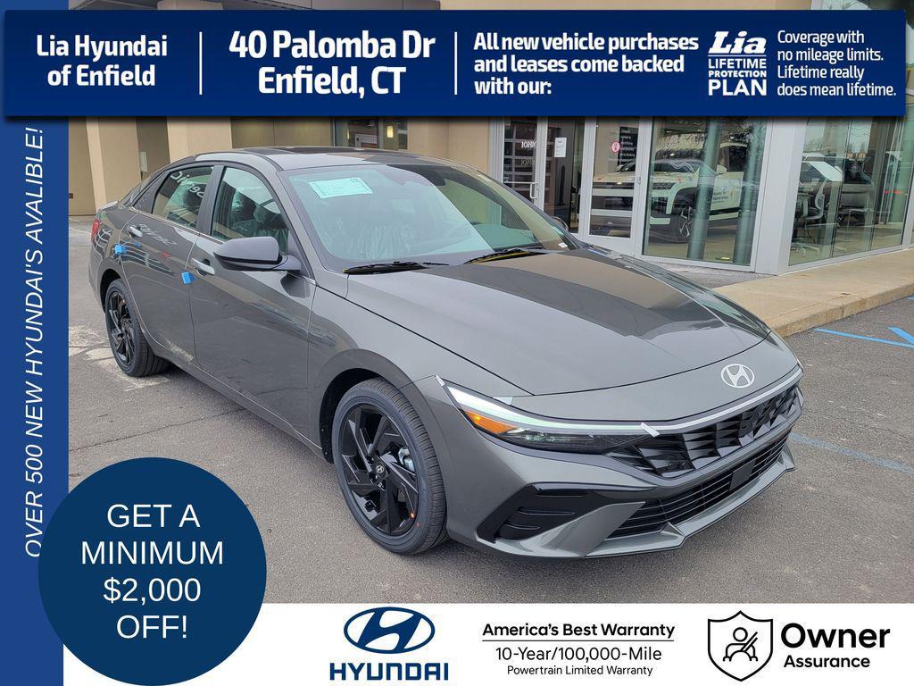 new 2026 Hyundai Elantra car, priced at $24,945