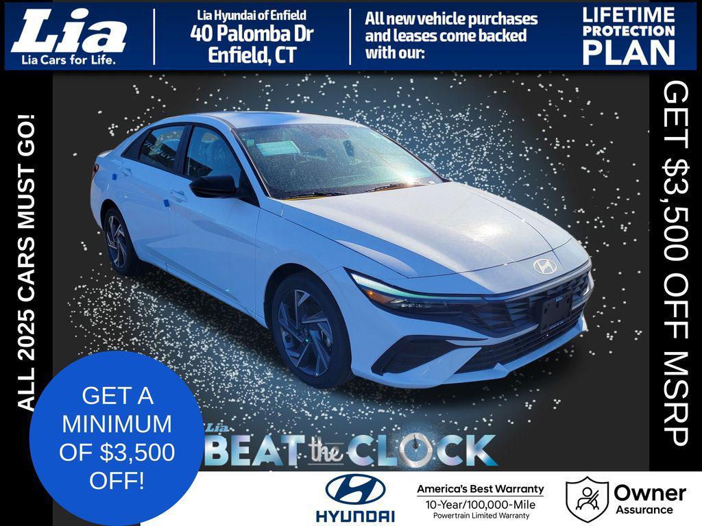 new 2025 Hyundai ELANTRA HEV car, priced at $25,701