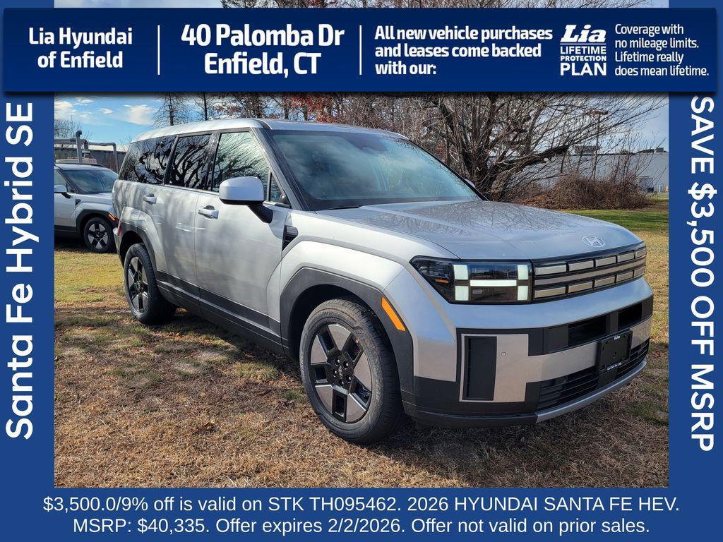 new 2026 Hyundai Santa Fe car, priced at $38,050