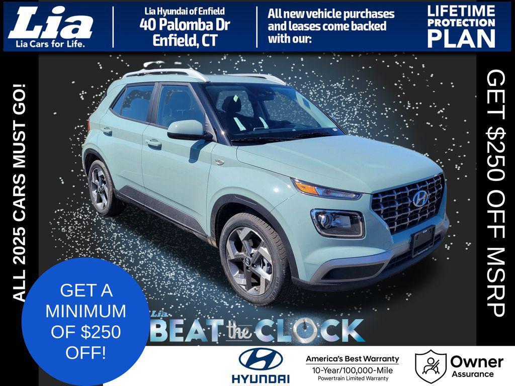 new 2025 Hyundai Venue car, priced at $23,462