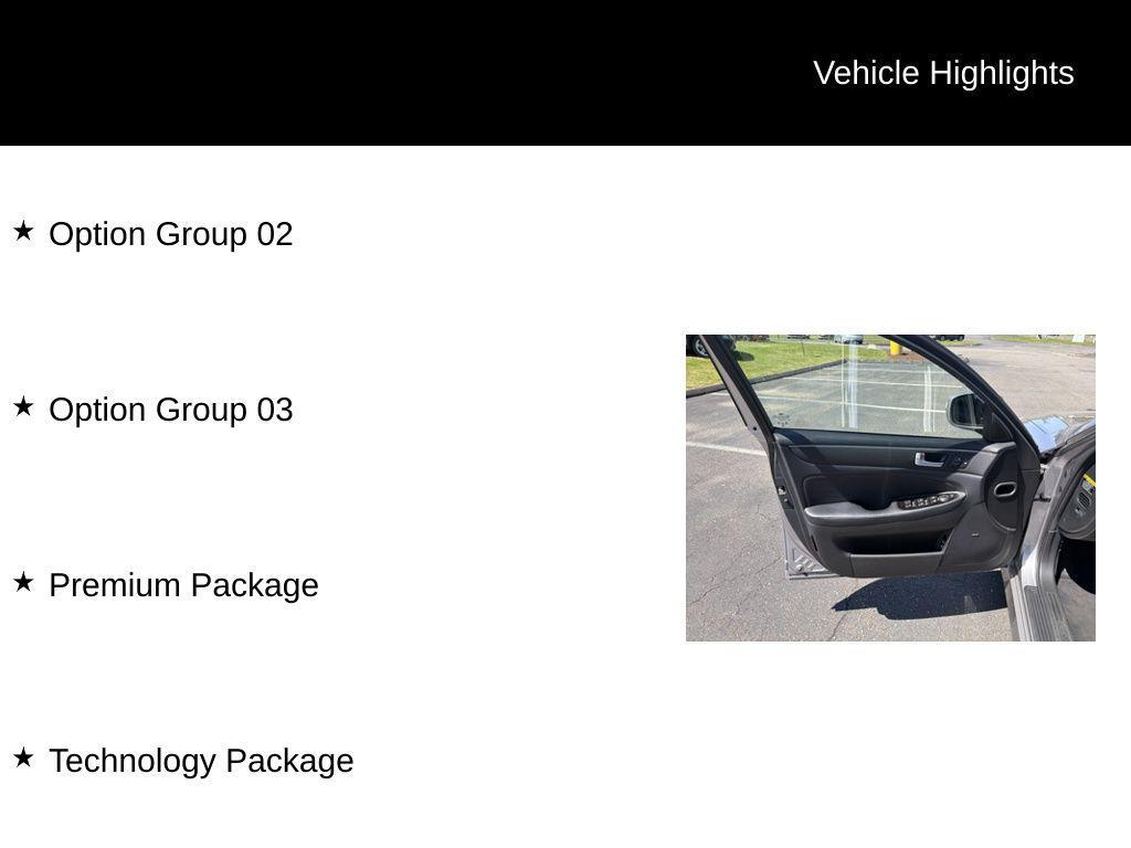 used 2012 Hyundai Genesis car, priced at $11,995