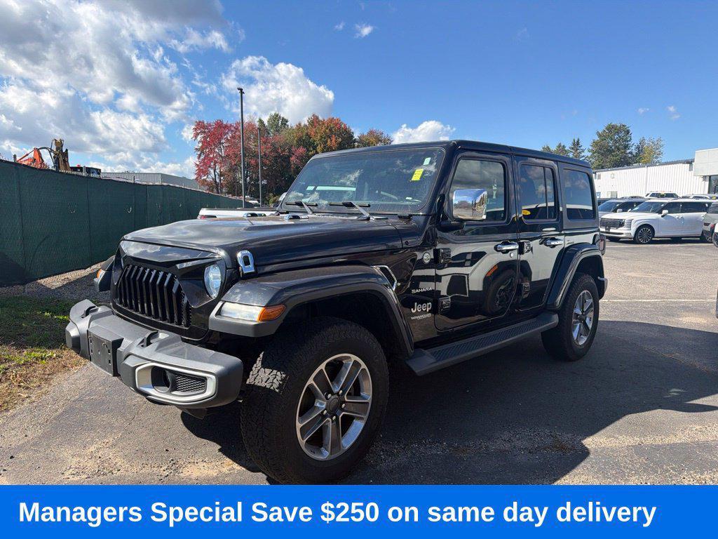 used 2020 Jeep Wrangler Unlimited car, priced at $21,693