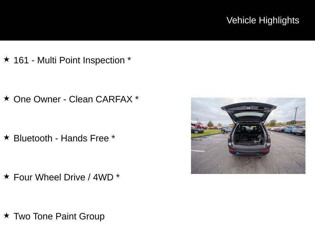 used 2022 Jeep Grand Cherokee 4xe car, priced at $26,985