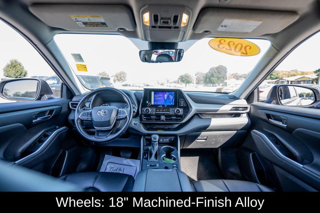 used 2023 Toyota Highlander car, priced at $35,795