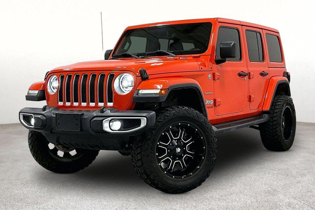 used 2020 Jeep Wrangler Unlimited car, priced at $28,616