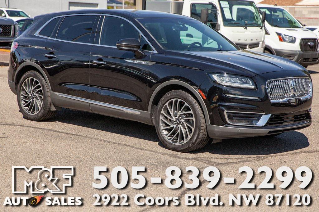 used 2019 Lincoln Nautilus car, priced at $19,700