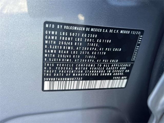 used 2024 Volkswagen Tiguan car, priced at $26,738