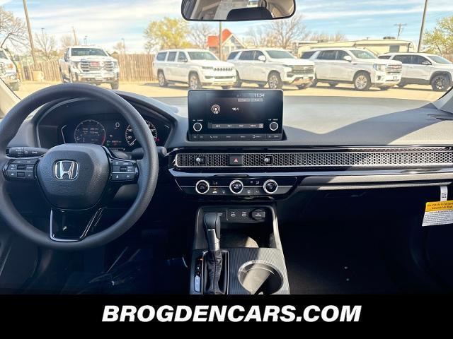 new 2026 Honda Civic car, priced at $25,390