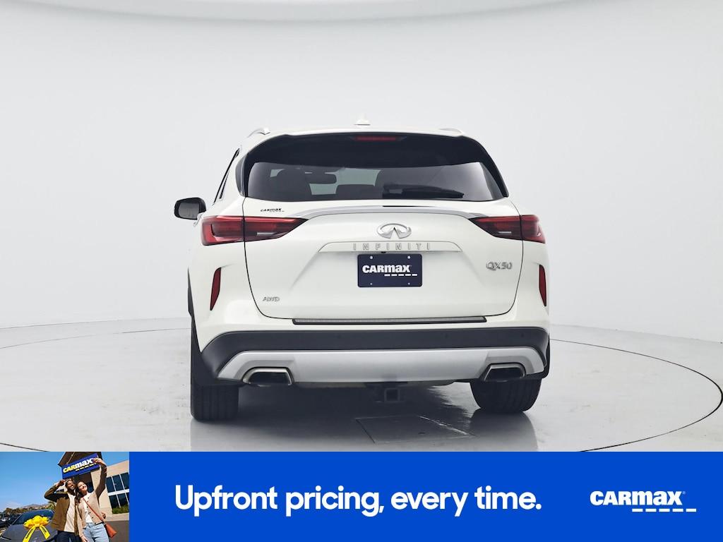 used 2021 INFINITI QX50 car, priced at $22,998