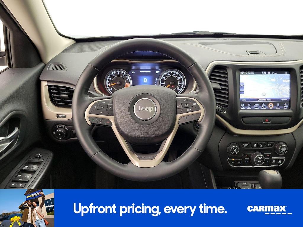used 2015 Jeep Cherokee car, priced at $13,998