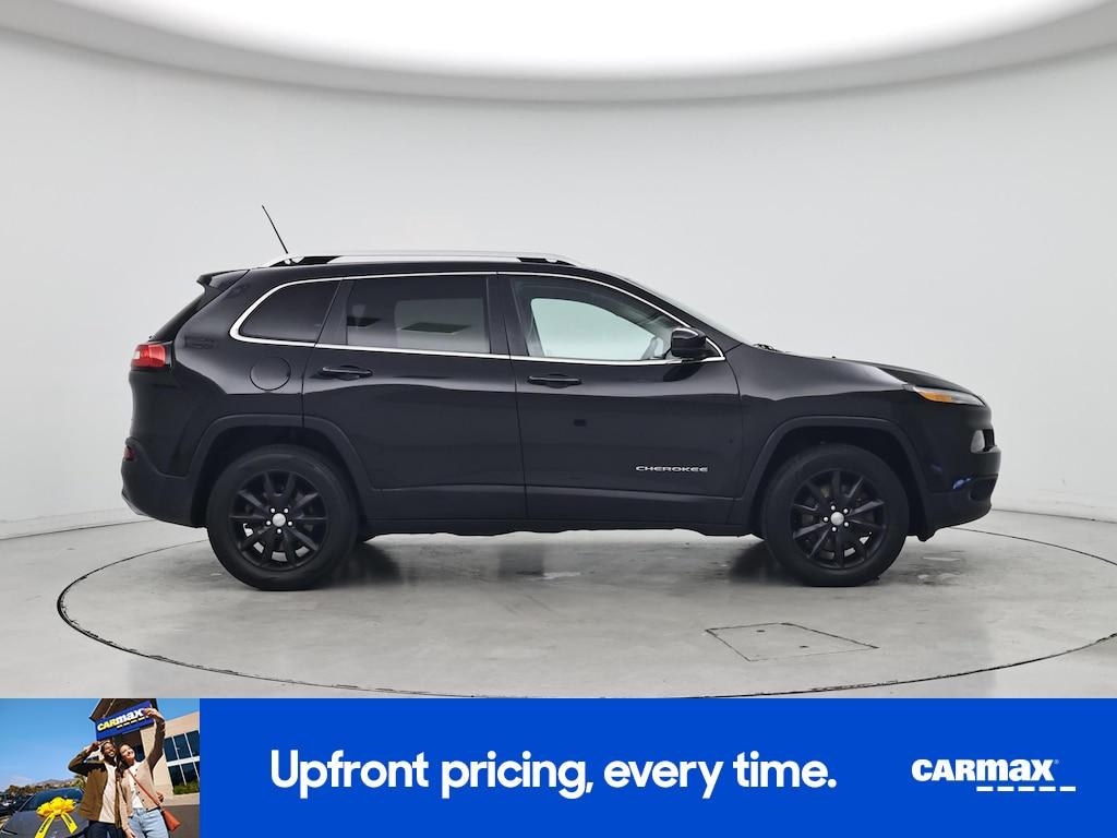 used 2015 Jeep Cherokee car, priced at $13,998