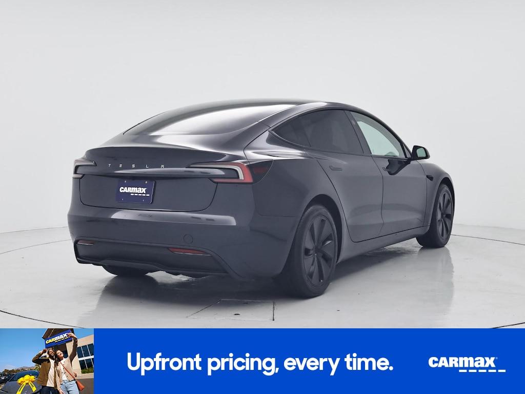 used 2025 Tesla Model 3 car, priced at $38,998
