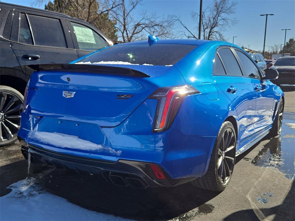 used 2025 Cadillac CT4-V car, priced at $66,705