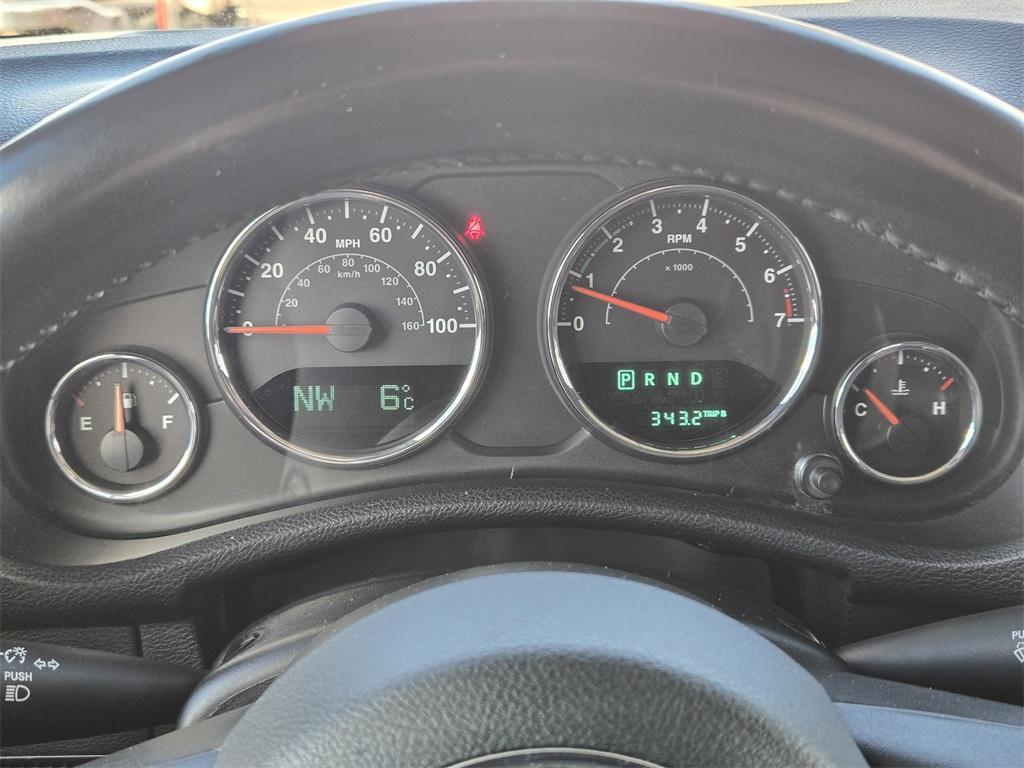 used 2012 Jeep Wrangler Unlimited car, priced at $14,342