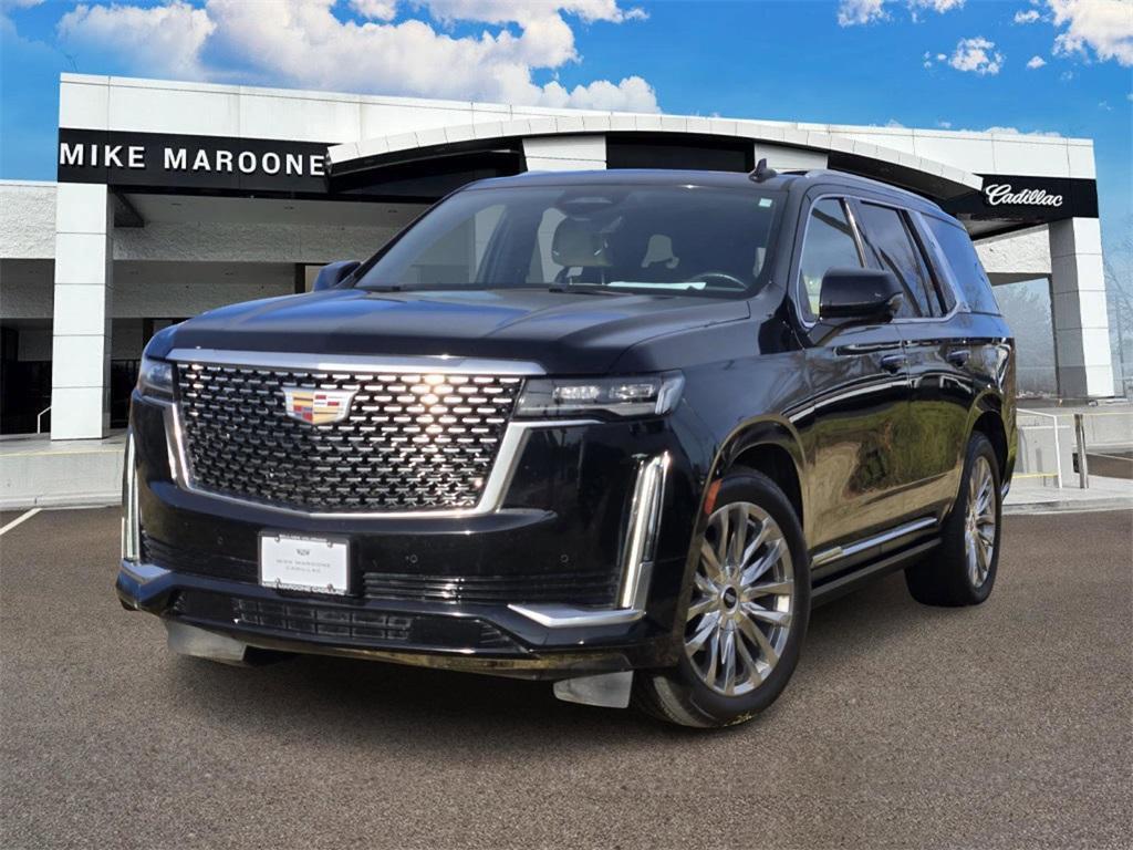 used 2021 Cadillac Escalade car, priced at $58,906