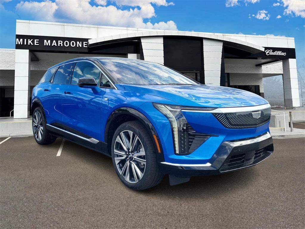 new 2025 Cadillac OPTIQ car, priced at $55,715