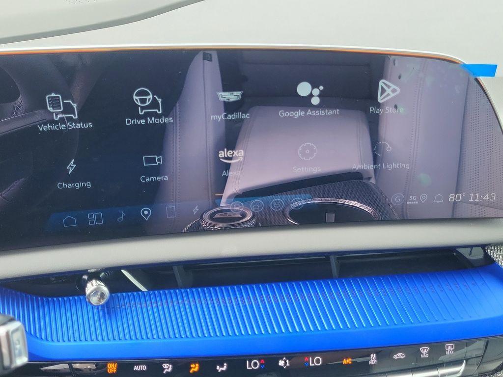 new 2025 Cadillac OPTIQ car, priced at $54,715