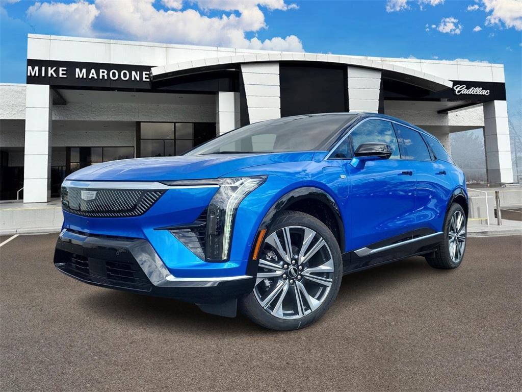 new 2025 Cadillac OPTIQ car, priced at $55,715