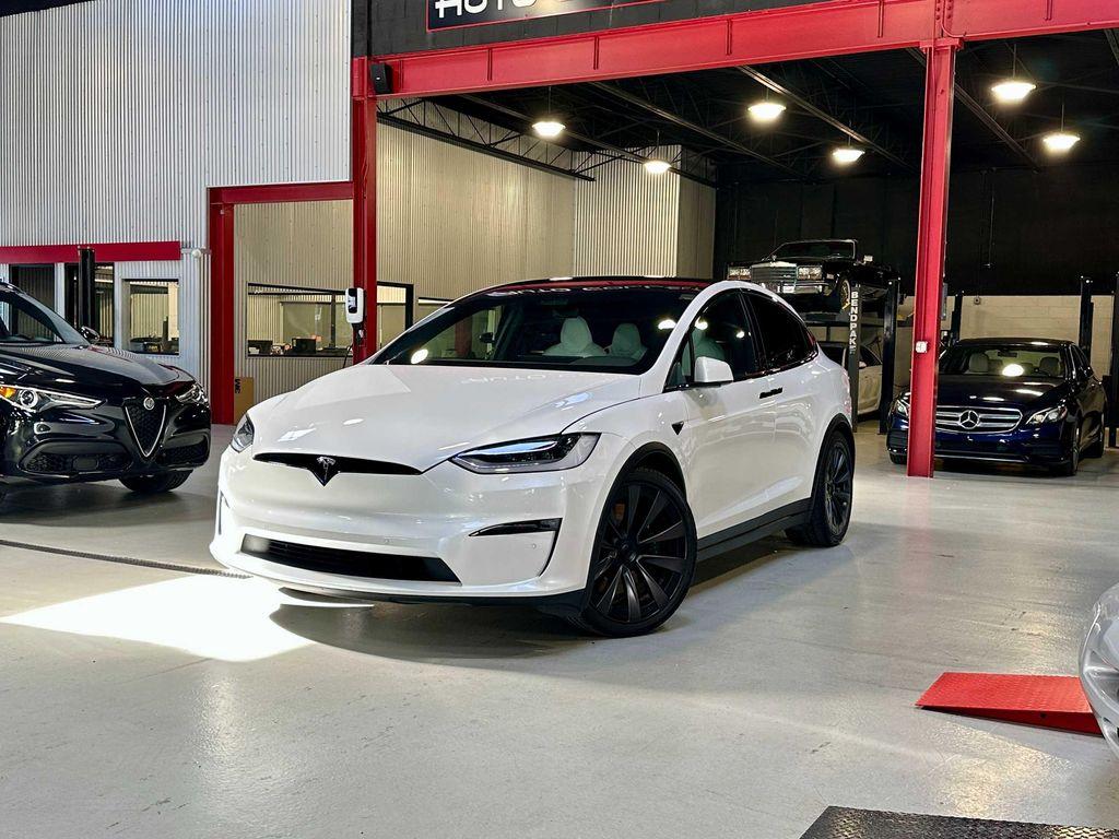 used 2022 Tesla Model X car, priced at $65,990