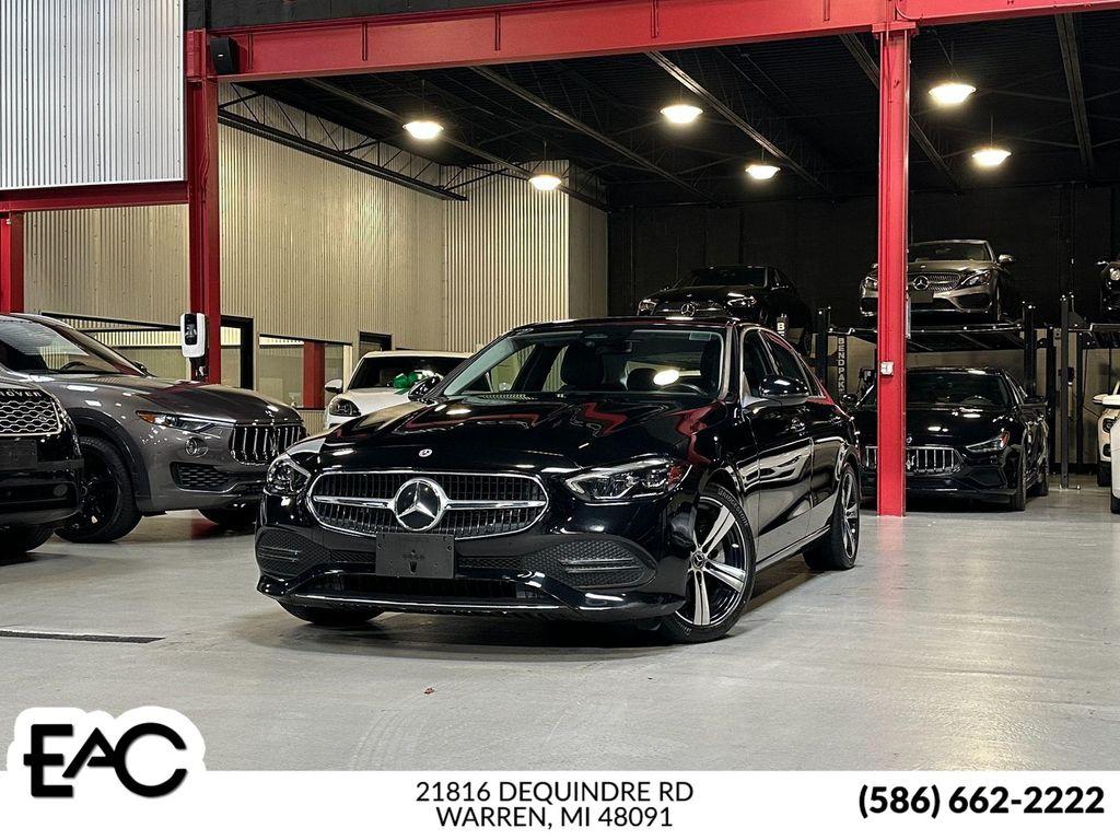 used 2022 Mercedes-Benz C-Class car, priced at $31,990