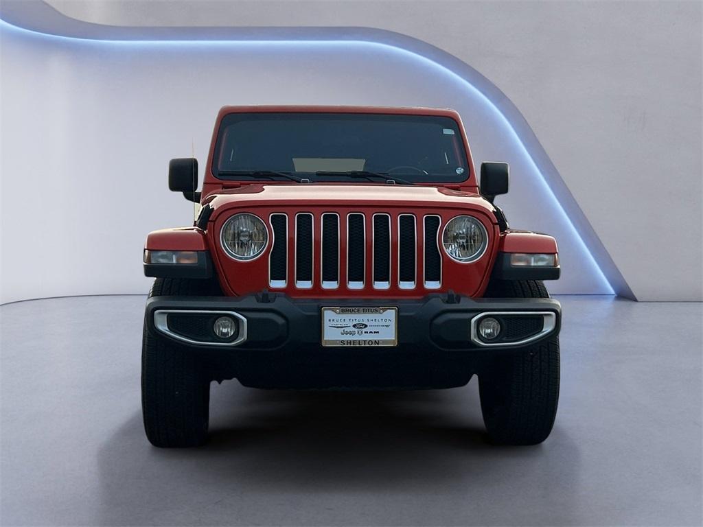 used 2021 Jeep Wrangler Unlimited car, priced at $24,512