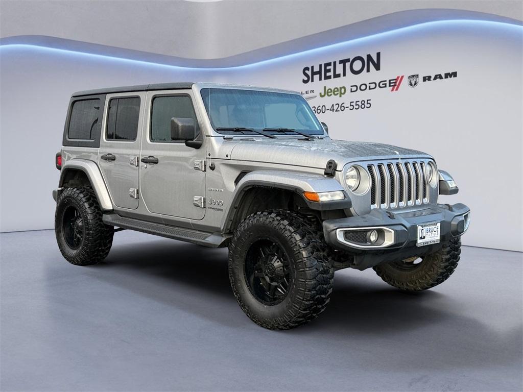 used 2020 Jeep Wrangler Unlimited car, priced at $24,892