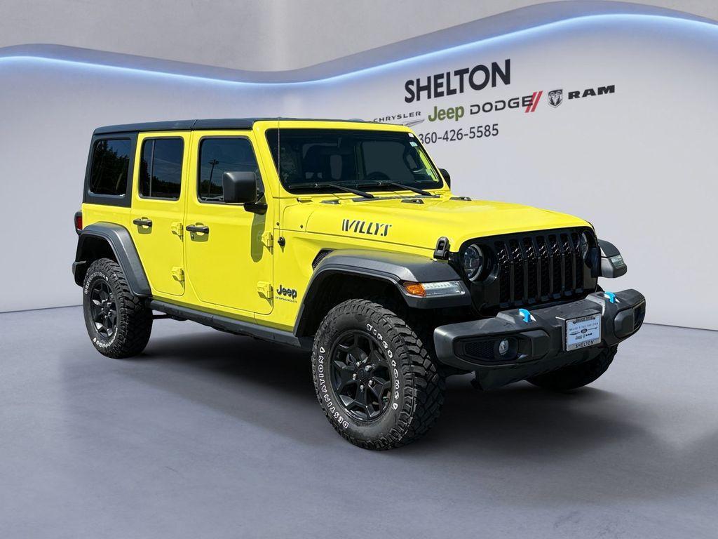 used 2023 Jeep Wrangler 4xe car, priced at $27,991
