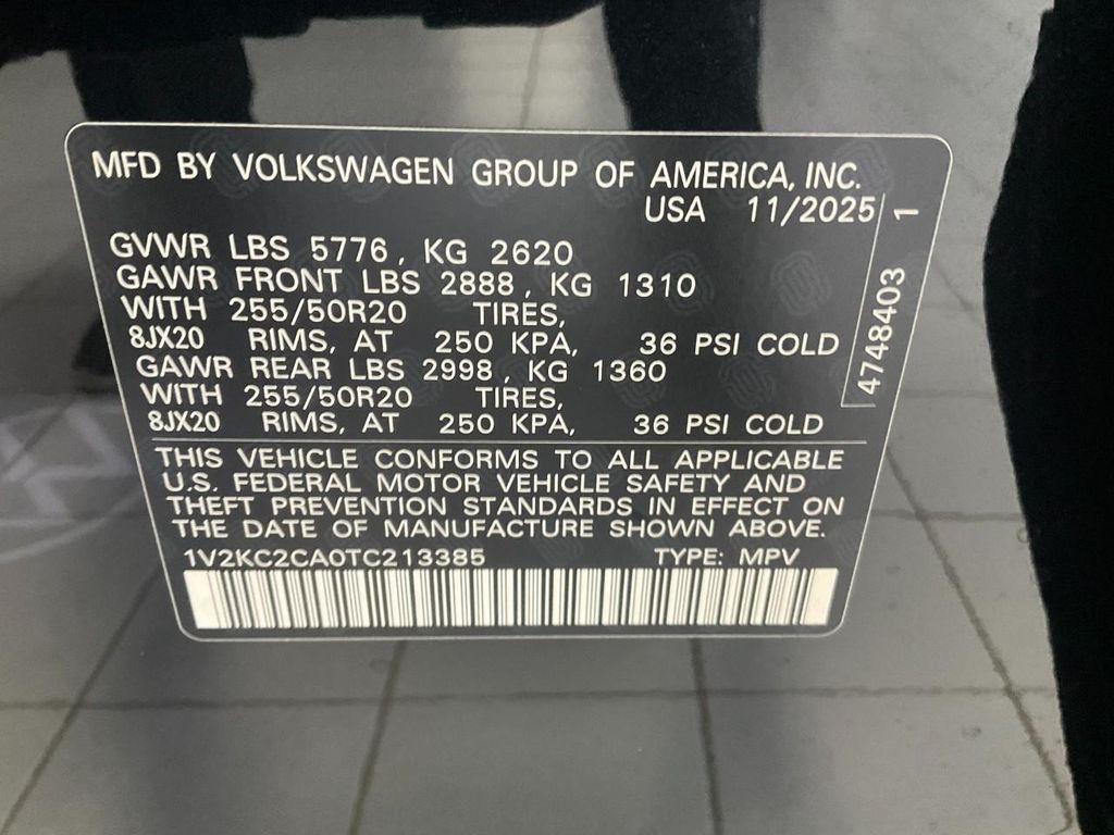 new 2026 Volkswagen Atlas Cross Sport car, priced at $46,798