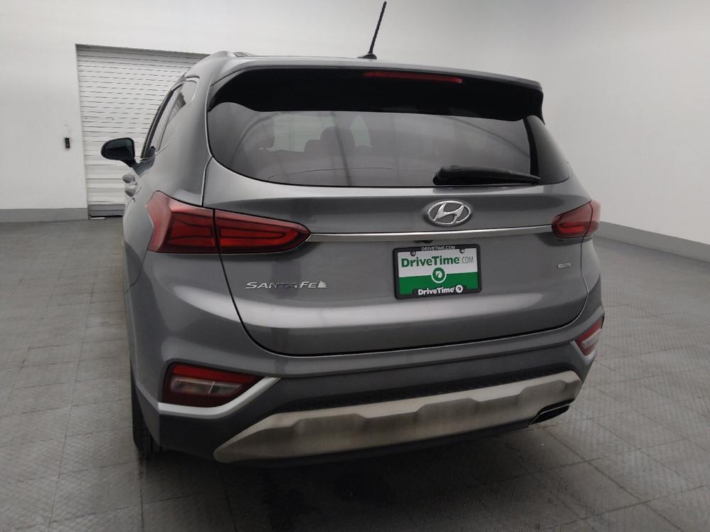 used 2019 Hyundai Santa Fe car, priced at $16,295
