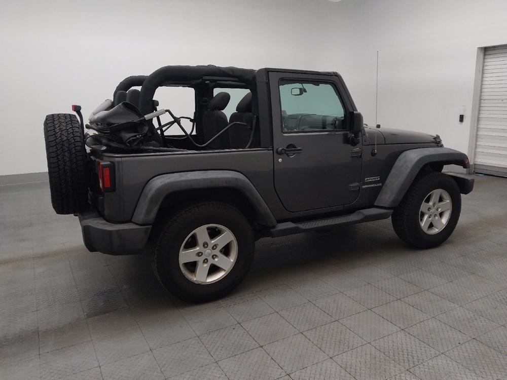 used 2016 Jeep Wrangler car, priced at $21,395